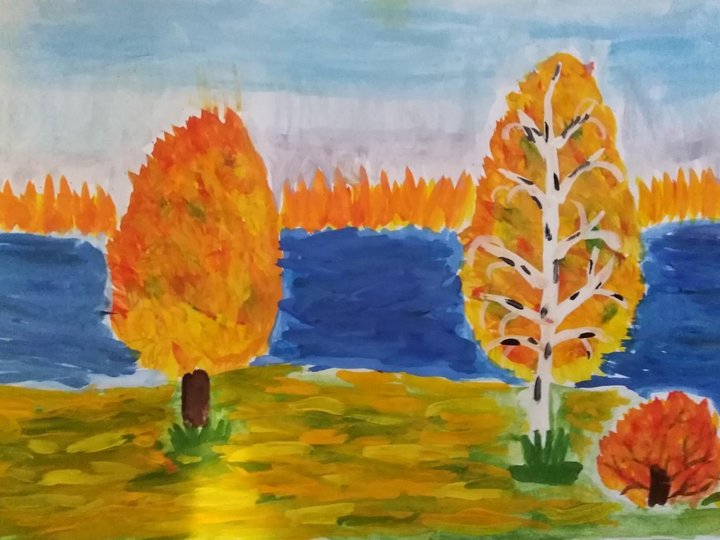 Выставка рисунков «Осень – пора красок»
