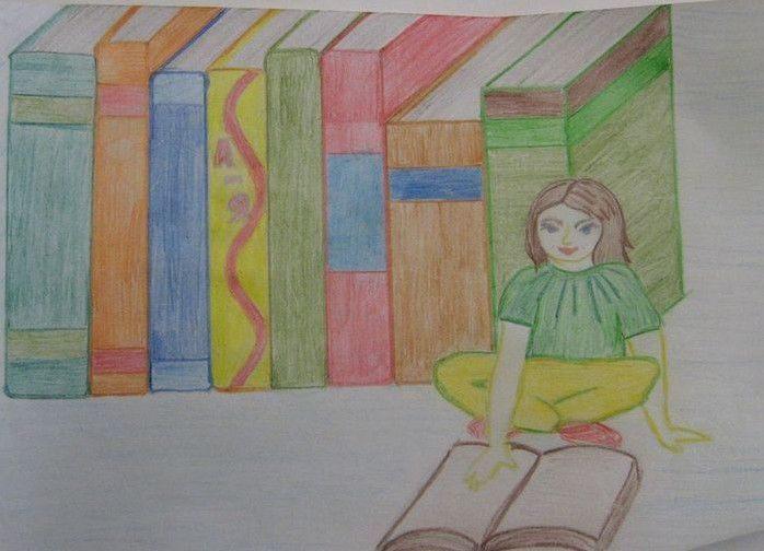 Выставка детских рисунков «Моя любимая книга»