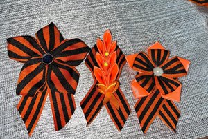 Мастер-класс «Брошь Победы»