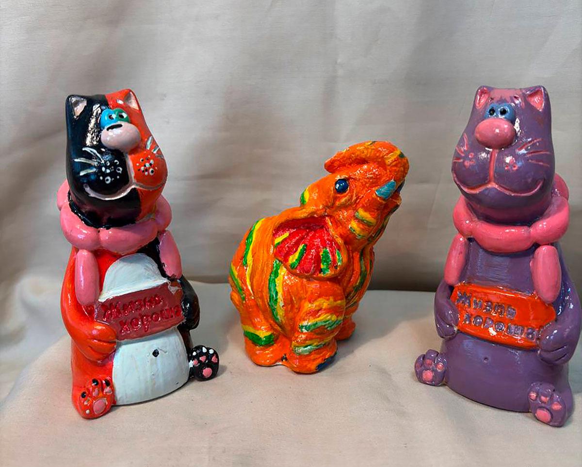 Мастер-класс по декоративной композиции «Роспись глиняных игрушек»