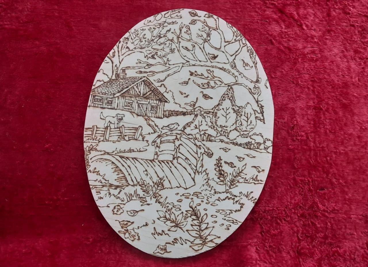 Мастер-класс «Магия пирографии»