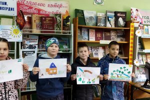 Рисунки с детьми «Зима за окном»