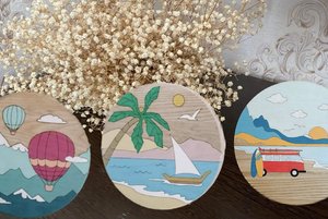 Мастер-класс «Живописные фантазии»