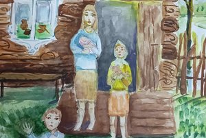 Выставка работ учащихся отделения «Живопись» – «СОЛДАТУ СЛАВА И ПОЧЁТ»