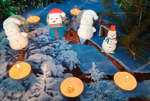 «Веселый снеговик»