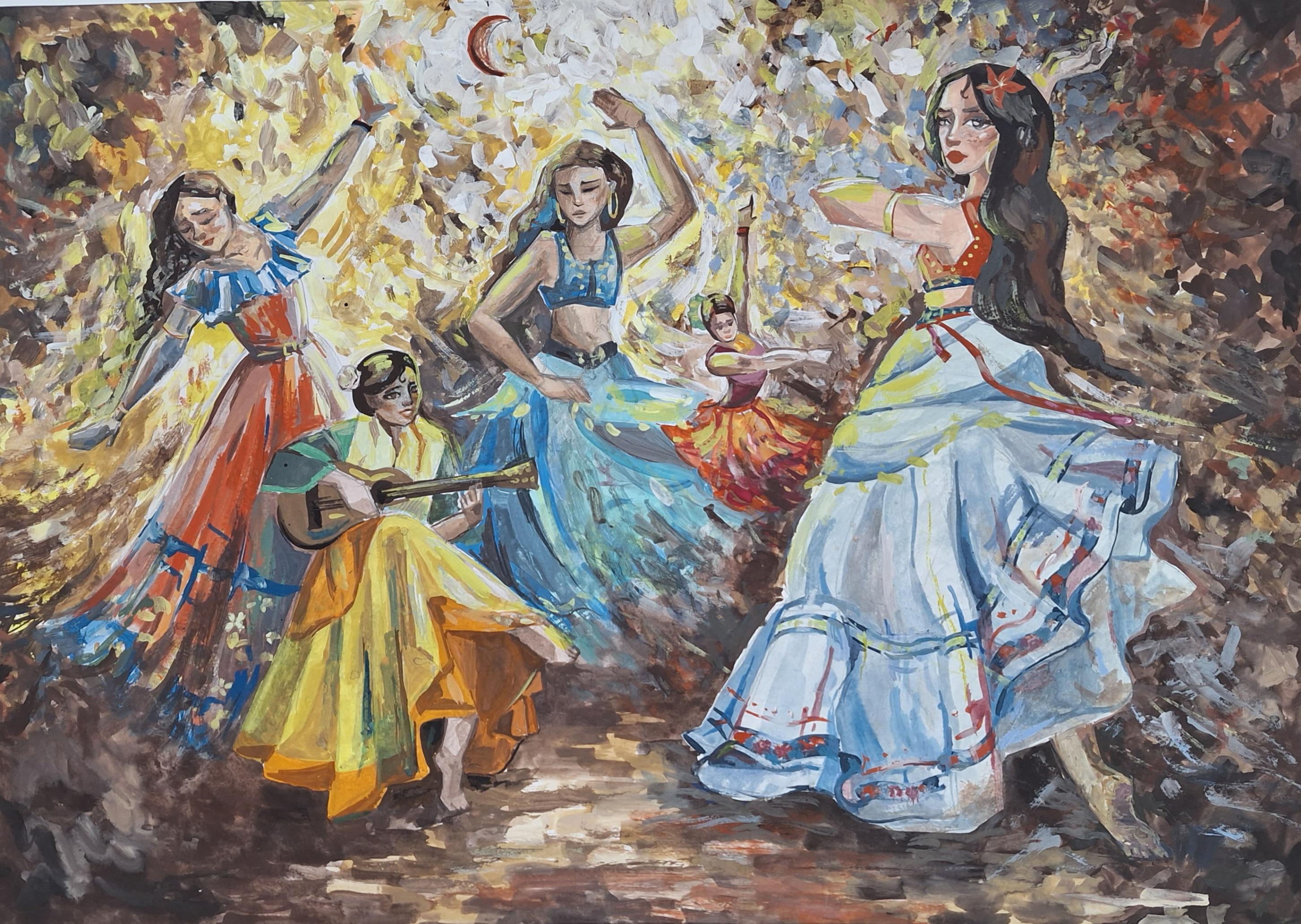 45 лет в ритме школы. Истории на холсте