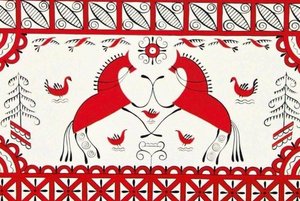 Мастер-класс «Мезенская роспись»