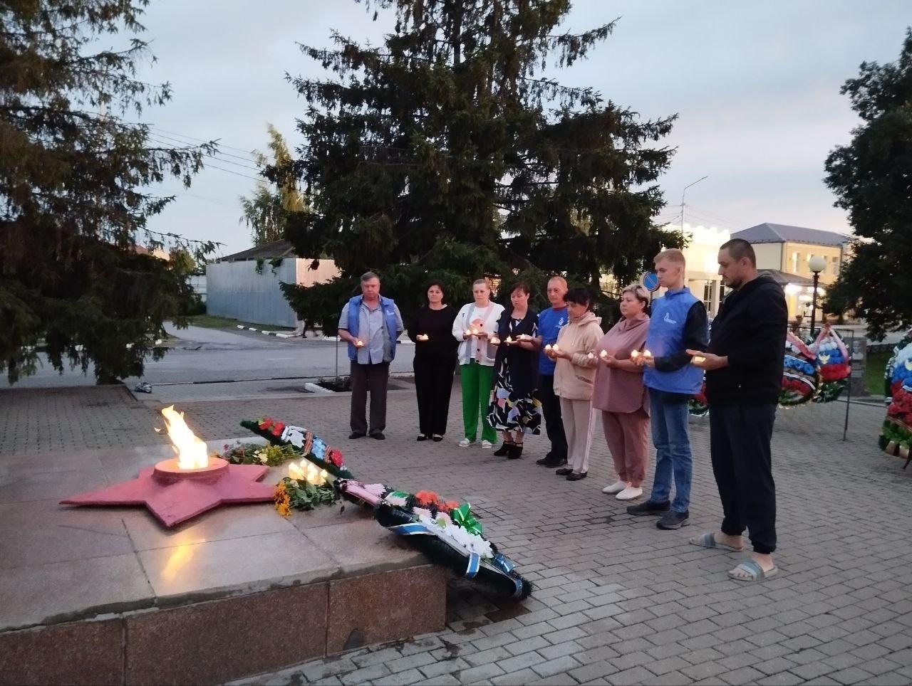 Акция «Свет памяти: зажги свечу в честь героев»