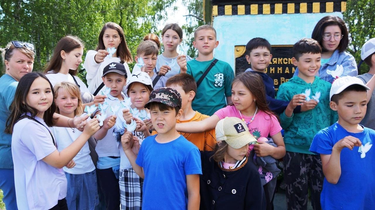 Патриотическая акция в День памяти и скорби «Голубь мира»