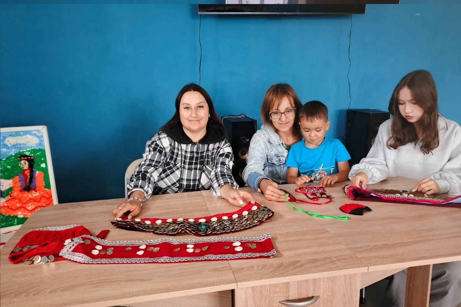 Занятие «Хаситэ – башкирское женское украшение»
