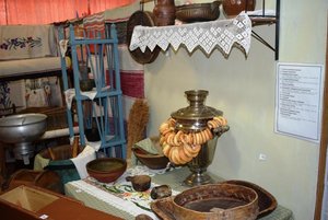 Экспозиция Кежемского историко-этнографического музея имени Ю. С. Кулаковой