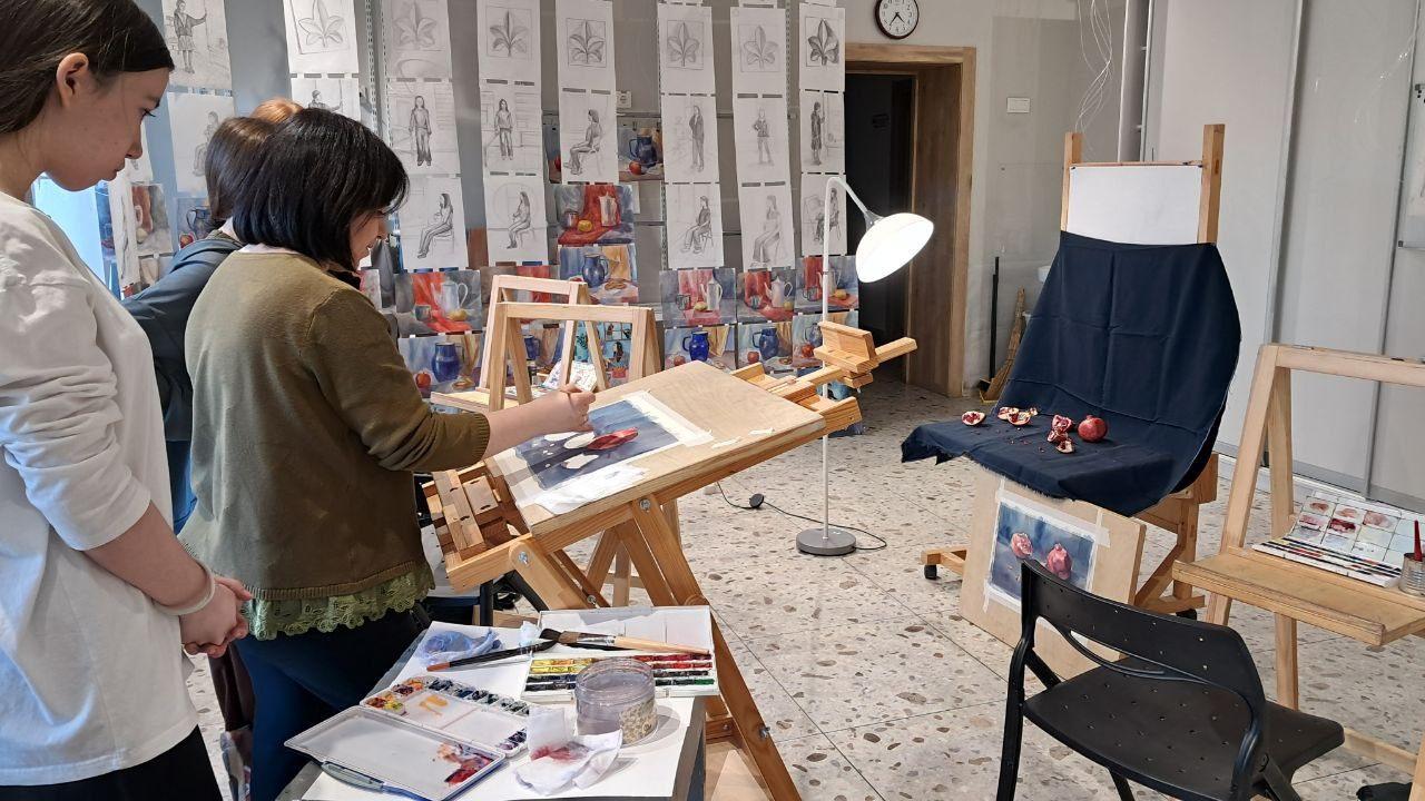 Мастер-класс по живописи