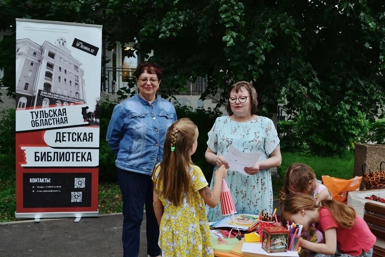 Интерактивное занятие «Библиоскамейка»