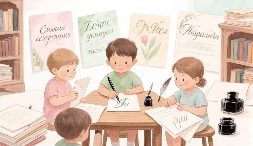 Мастер-класс по каллиграфии — написание красивых открыток или плакатов острым пером