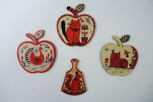 Мастер-класс «Роспись на магнитах»