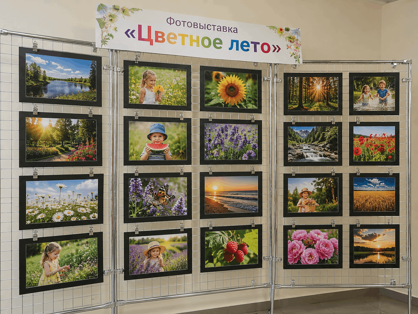 Фотовыставка «Цветное лето»