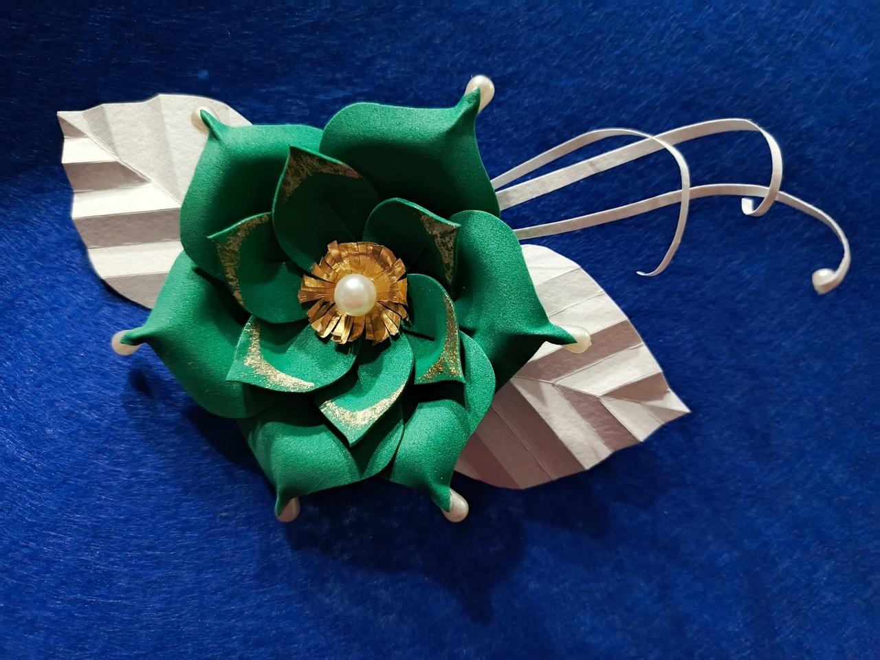 Программа «Создание броши-цветка из бумаги»