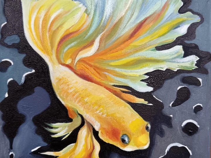 Мастер-класс «Золотая рыбка»