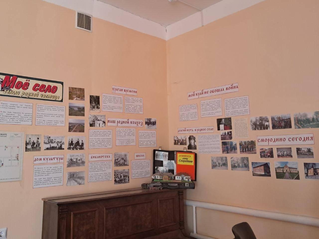 Уголок краеведения «Моё село - земли родной частица»