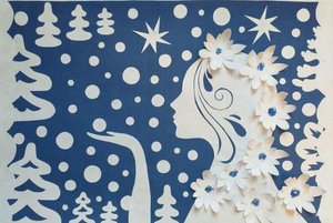 Мастер-класс «Зимнее панно»