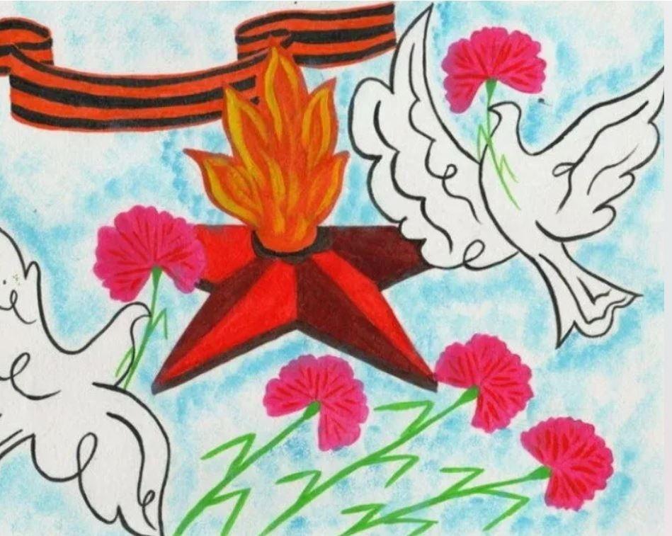 Выставка рисунков «Дети рисуют Победу»