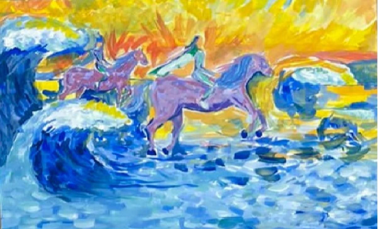 «Море и реки» - Выставка работ учащихся ДХШ им.В.А.Филиппова