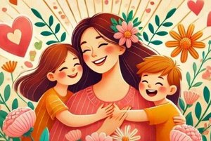 Книжная выставка «С любовью к маме»