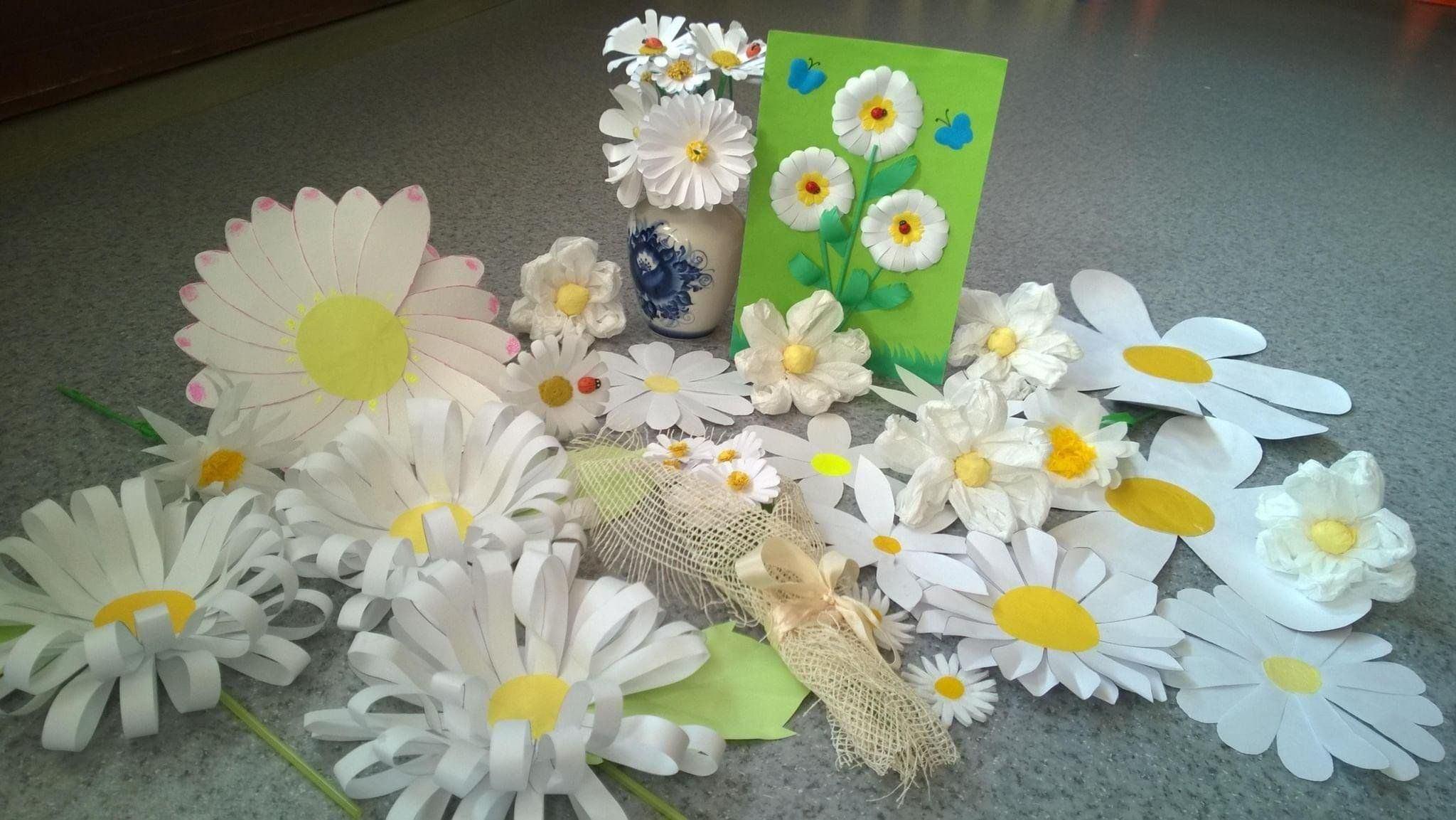 Мастер-класс «Ромашковое счастье»