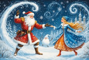 Театрально-цирковое представление «Как Иван Дед Мороза спасал»