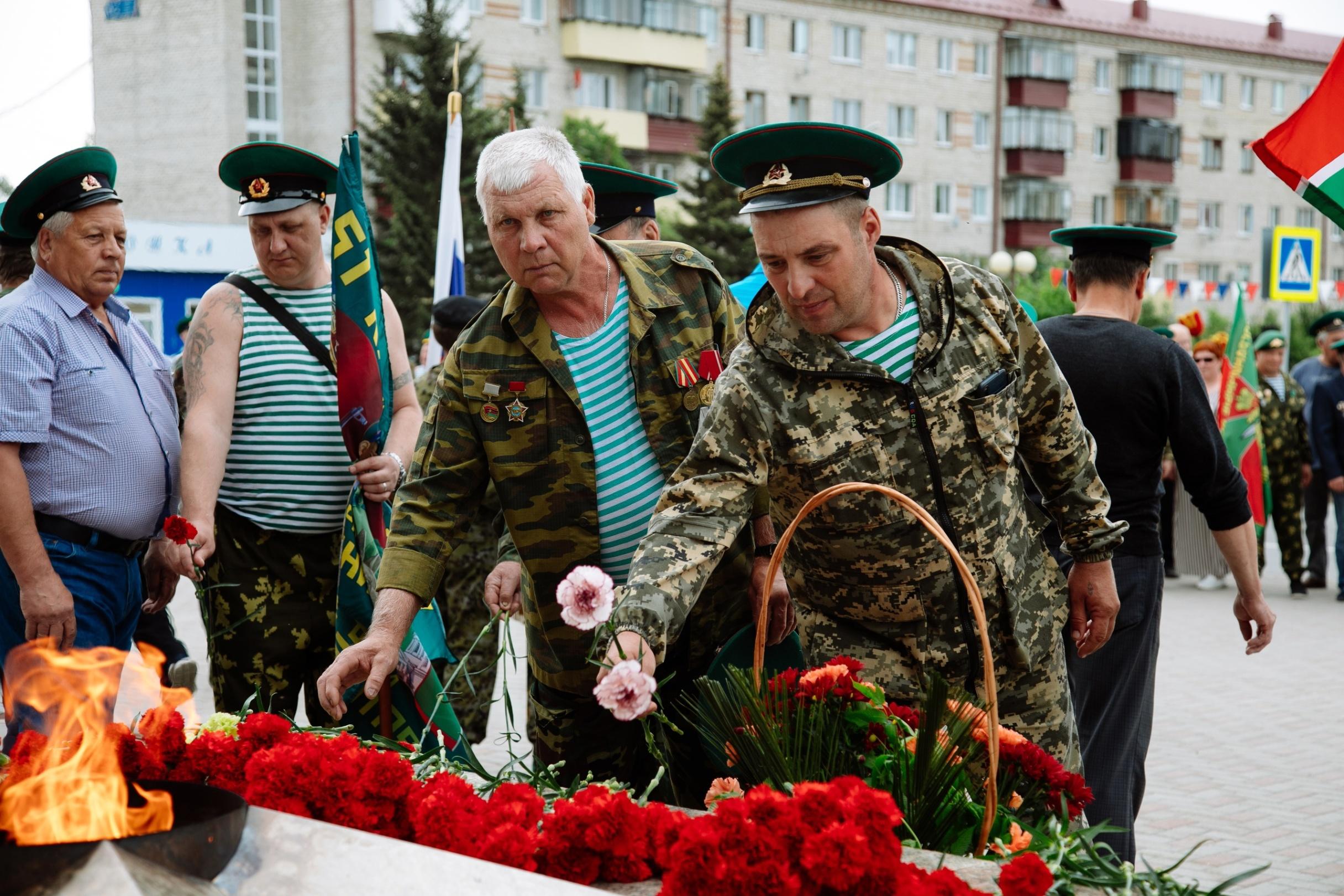 «На страже границы»–митинг