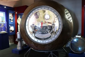 Экспозиция «Претворение идей К. Э. Циолковского»