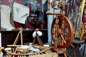 Мастер-класс «Прялки и пряжа»