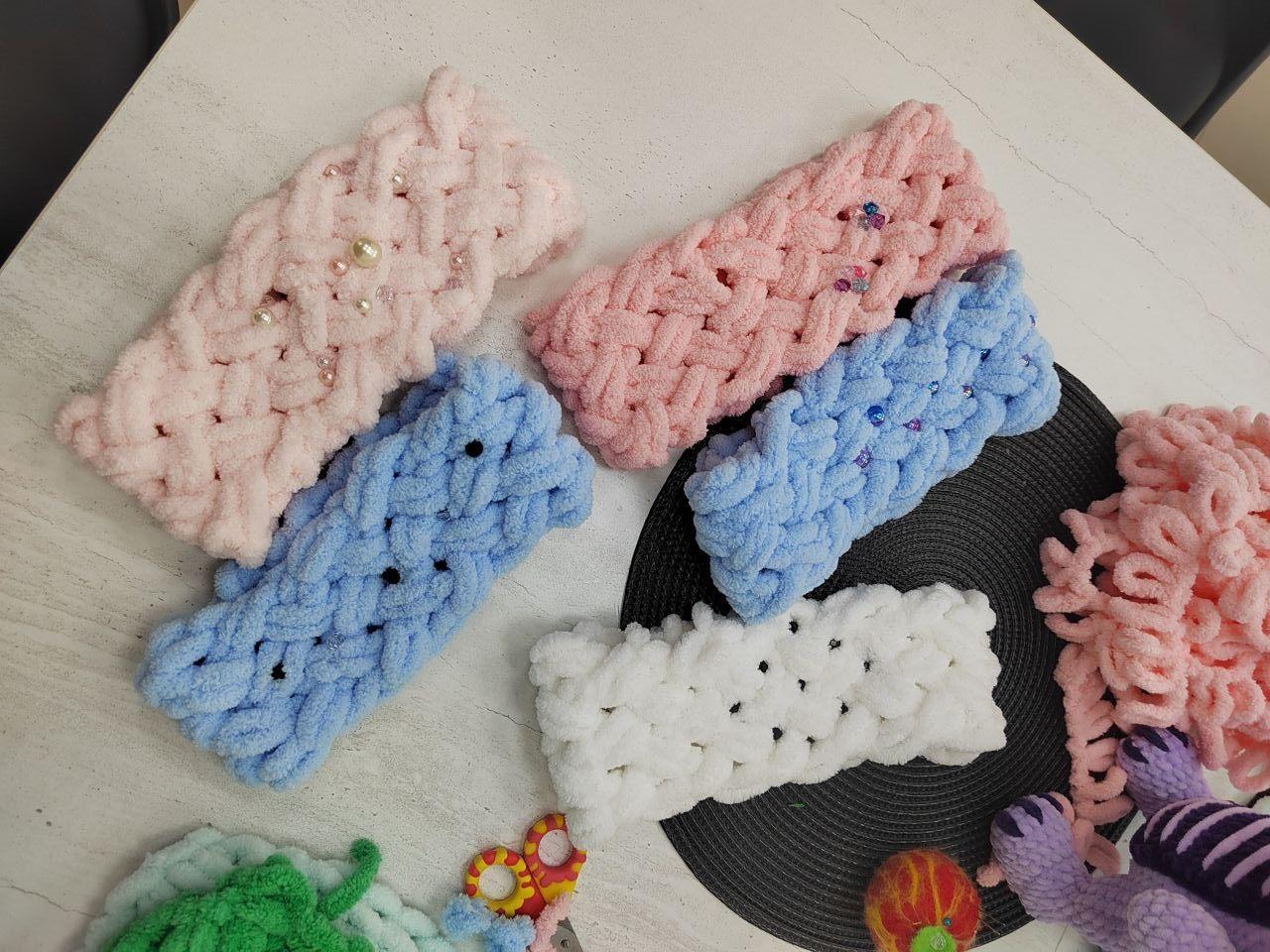 Творческая мастерская «Вяжем вместе» по созданию повязки на голову