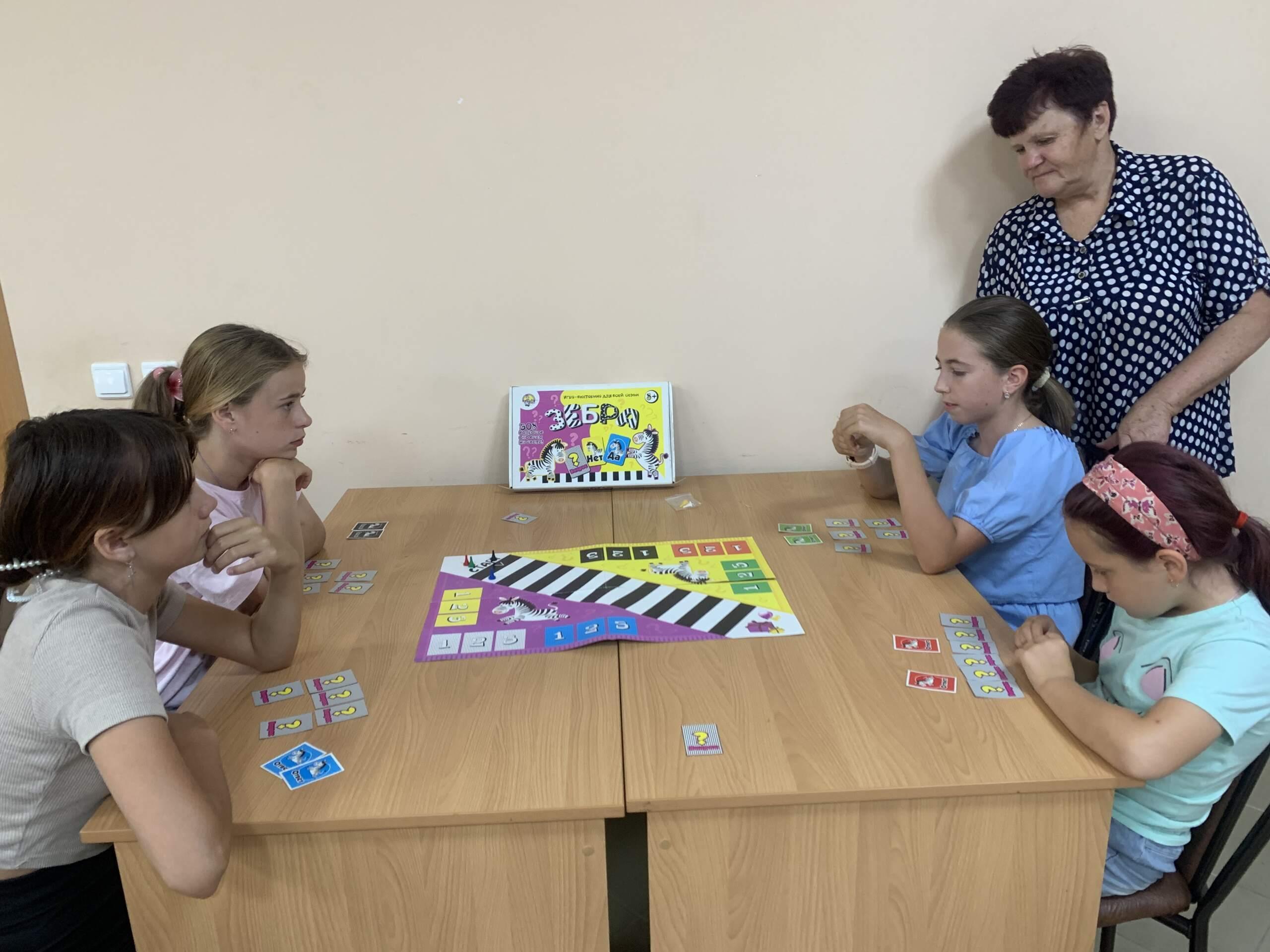 Час досуга «Игротека на столе»