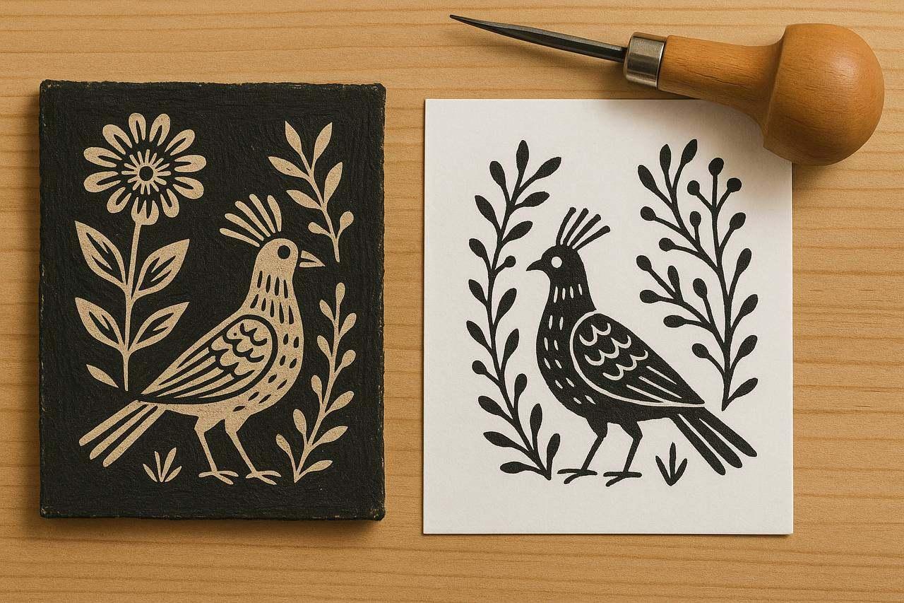 Творческие посиделки «Искусство гравюры в русском стиле»