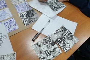 Мастер-класс «В удивительном мире зентангла»