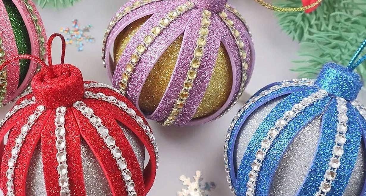 Мастер-класс «Волшебные новогодние игрушки»