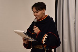 Громкая читка стихов на ненецком языке «Звучащая книга поэта»