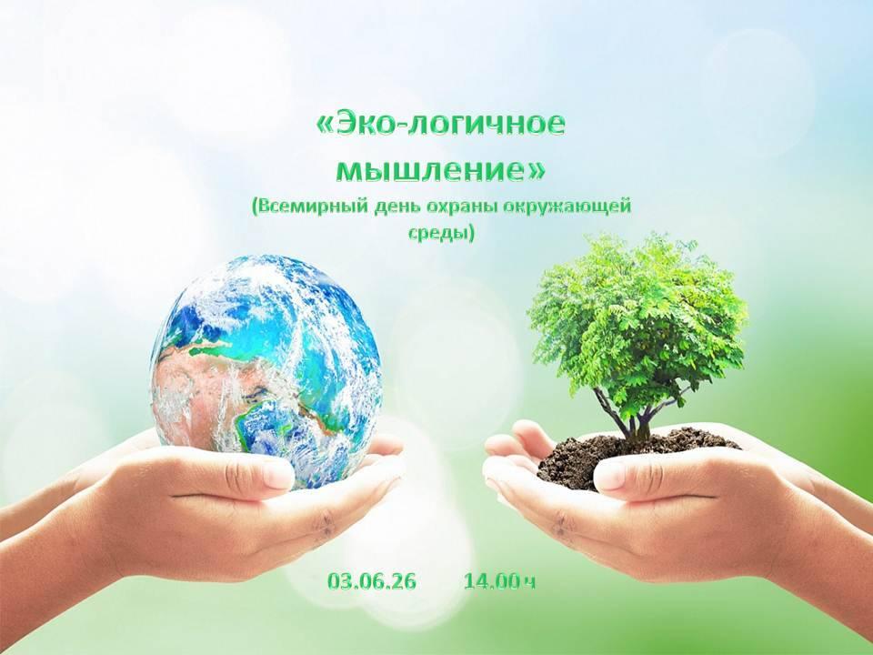 «Эко-логичное мышление»