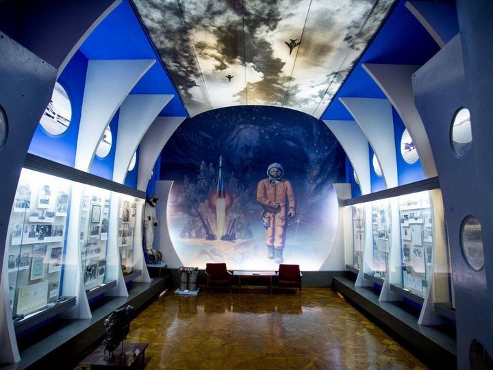 Экспозиция Музея космонавтики