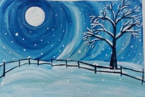 Мастер-класс «Мороз и искусство»