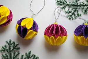 Мастер-класс «Новогодние игрушки из фоамирана»