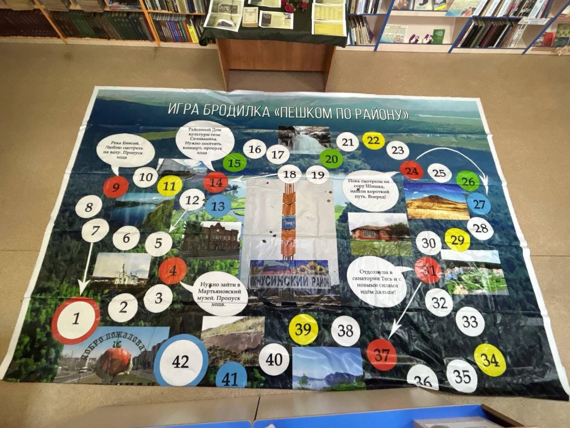 Игра-путешествие «Пешком по району»
