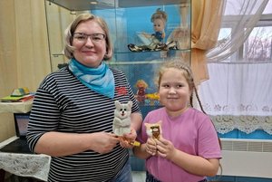 Мастер-класс «Брелок в технике сухого валяния «Собачка»