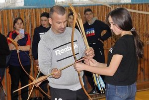 Мастер-класс по стрельбе из башкирского лука