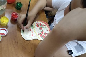 Музейное занятие «Золотая хохлома»