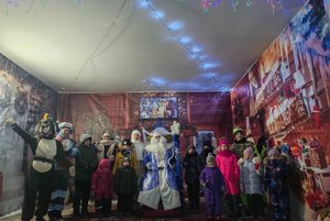 Морозные встречи в Молочненской резиденции главного волшебника страны – Деда Мороза