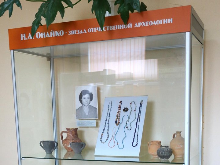 Выставка цикла «Н.А. Онайко – звезда отечественной археологии»