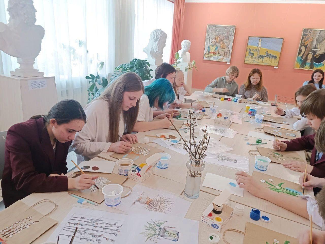 Творческая мастерская «Весенние первоцветы»