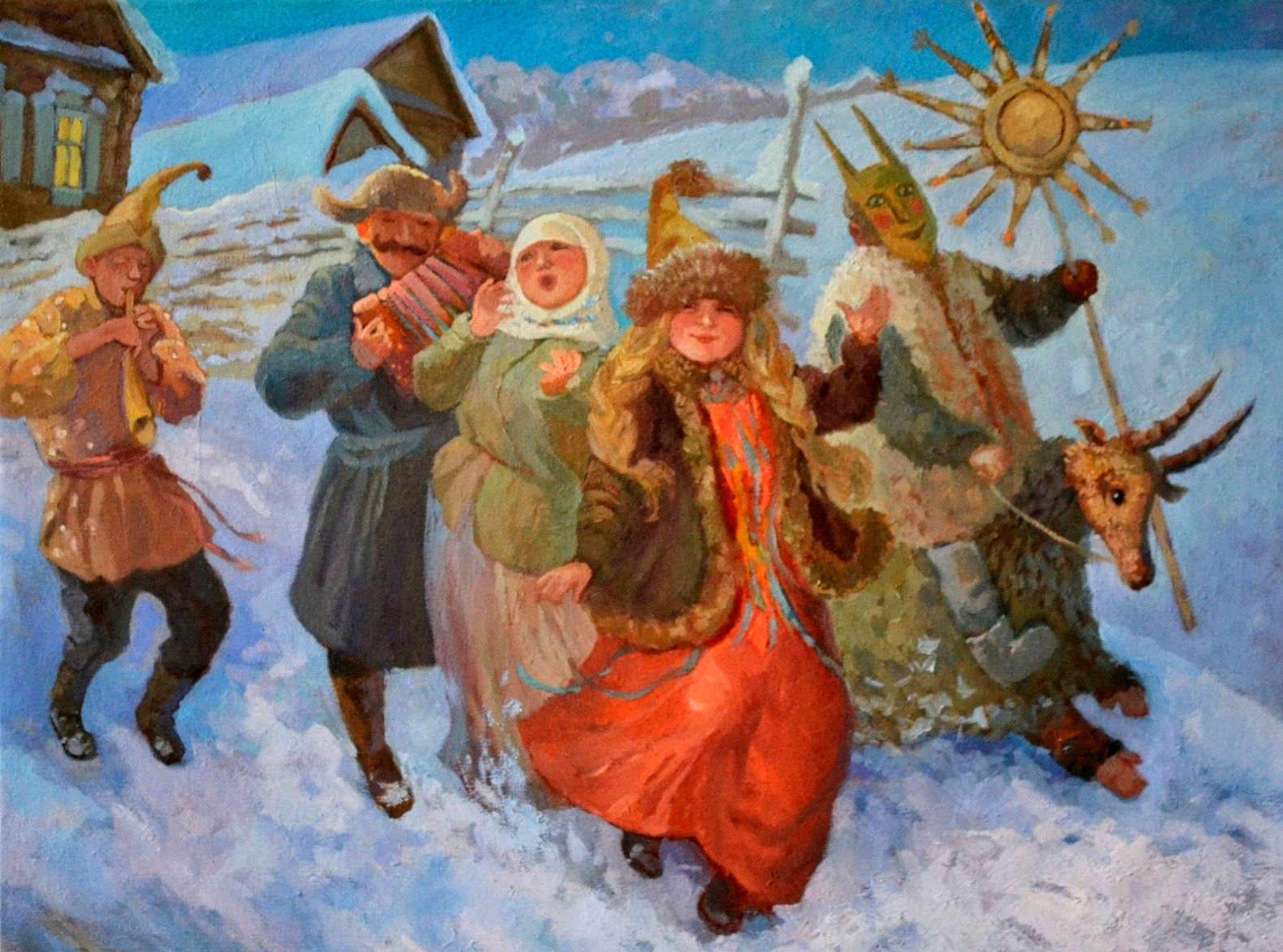 «Празднование Нового года и Рождества в крестьянской традиции»